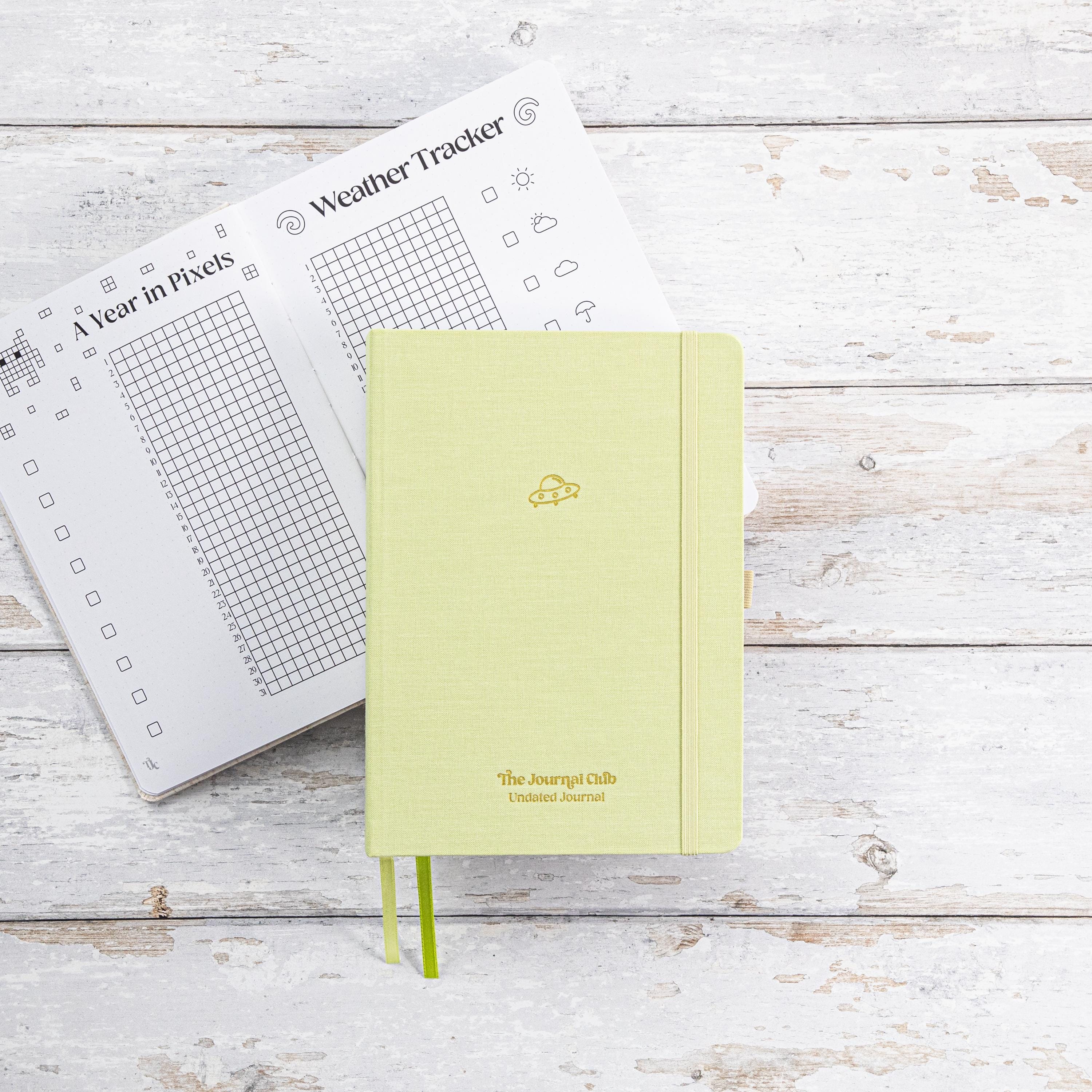 Undated Pre-made Journal - the Journal Club - Etsy