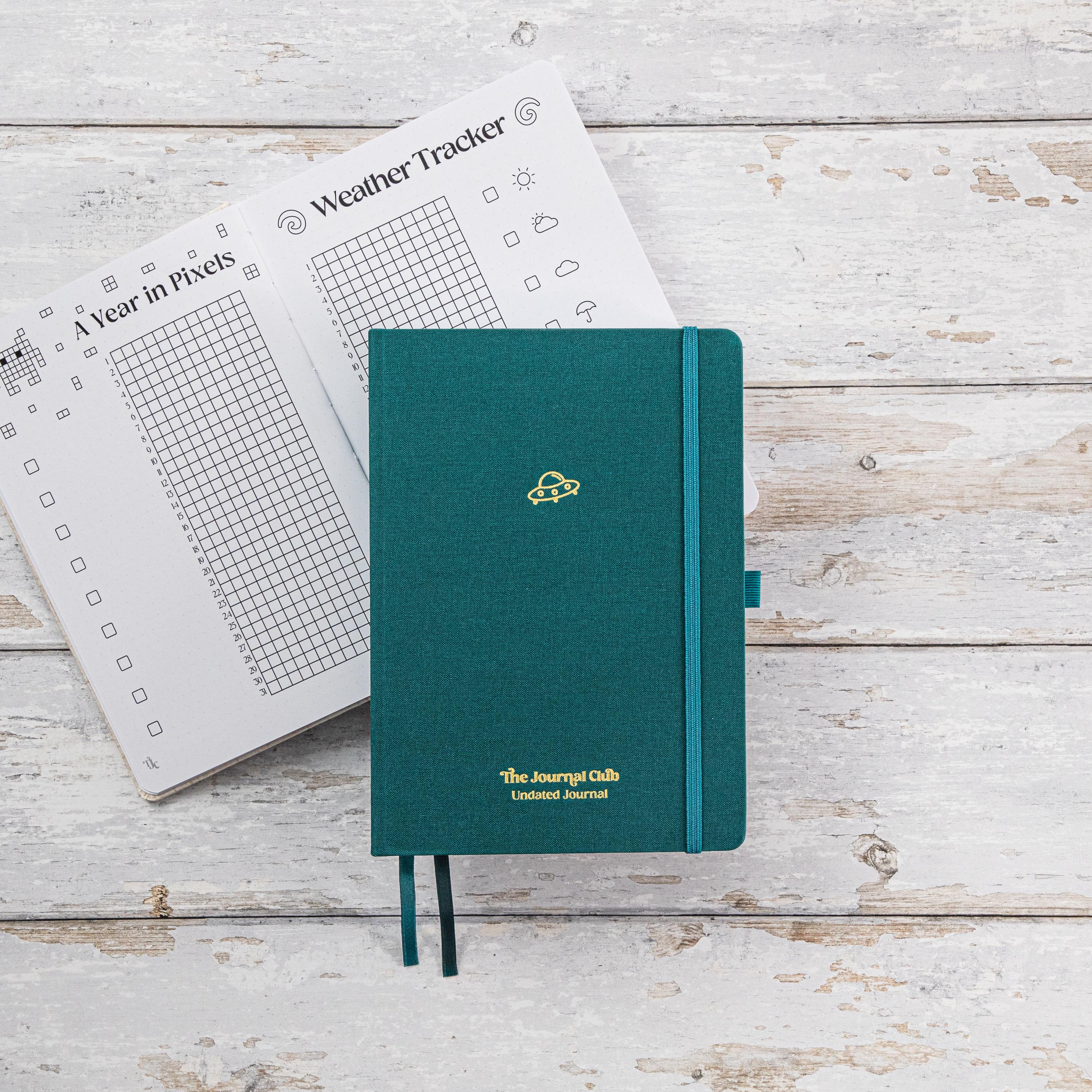 Undated Pre-made Journal - the Journal Club - Etsy
