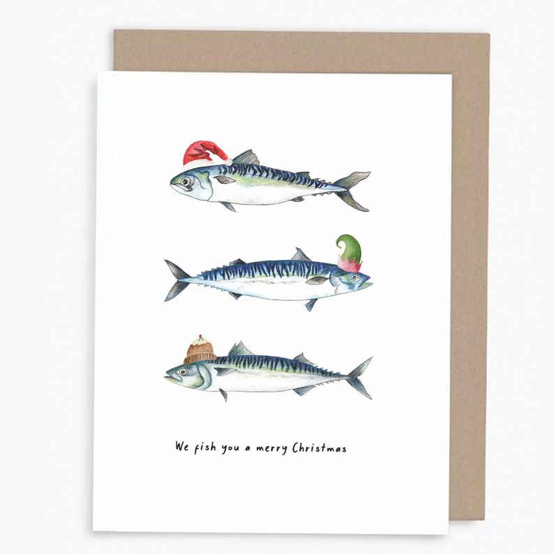 Christmas Cards pack of 8, Original Funny Cards, Pun Cards, Festive Cards, Xmas Cards zdjęcie 4