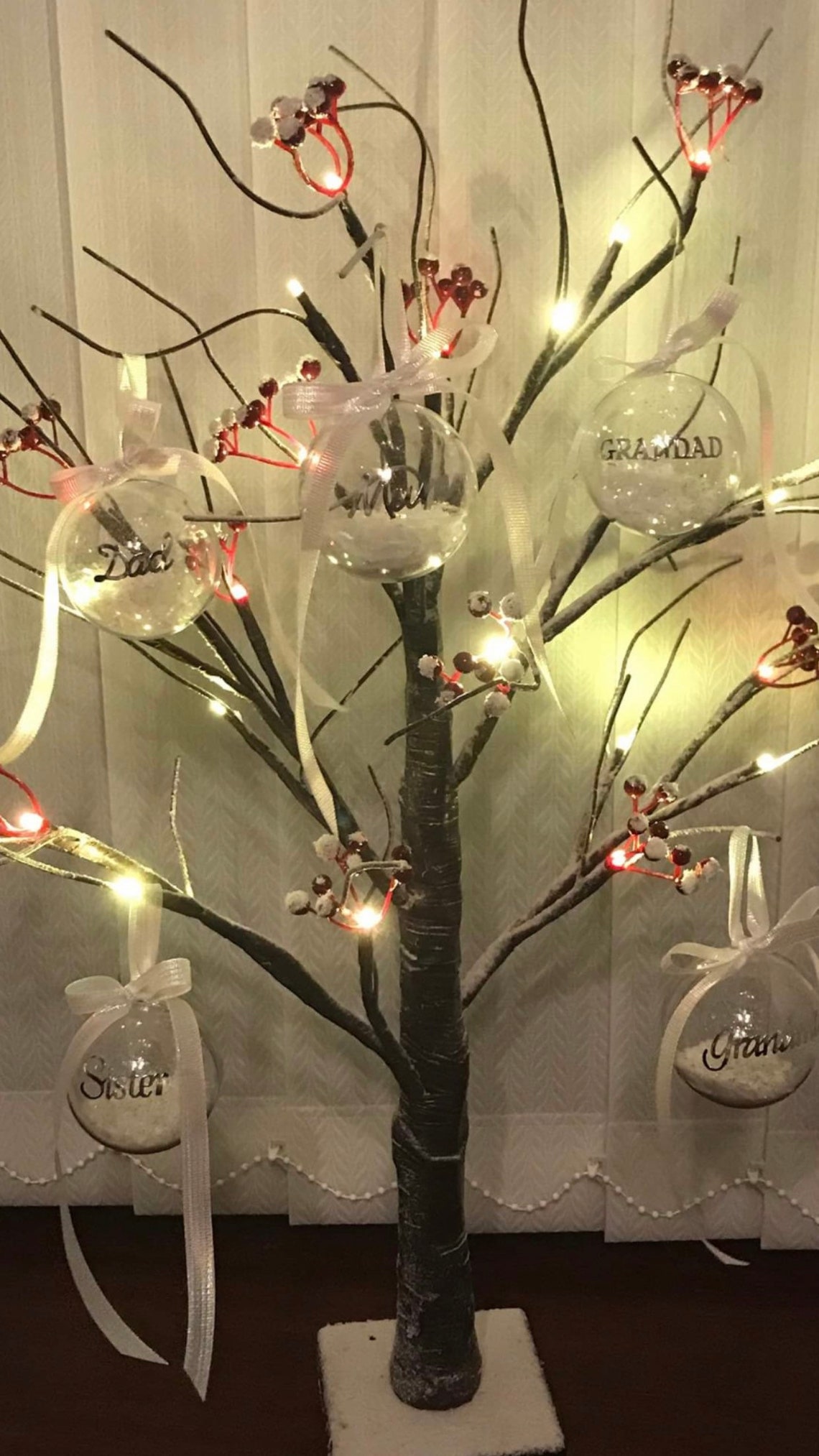 Natural Berry Memory/ Family Tree Etsy