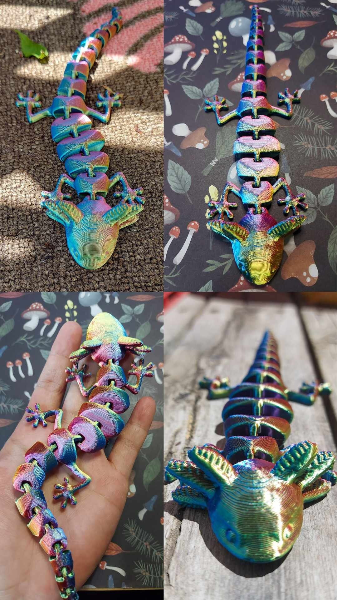 Axolotl Fidget Giocattolo Sensoriale - Antistress Carino E Morbido