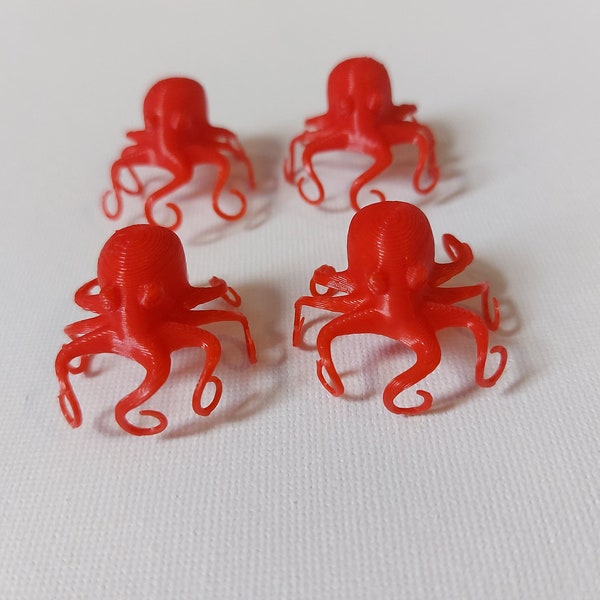 4PCS Beard Buddies - The Octopus Pal For Your Beard