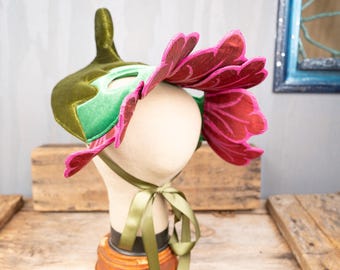 Oliviana - Flower Fairy hat for Miniature Horse