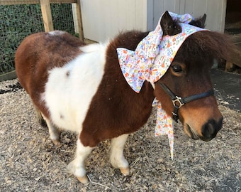 Spring Garden - Prairie Hat for Mini Horse