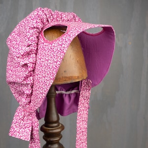 Purdy in Pink - Prairie Hat for Mini Horse