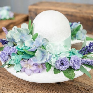 Morning Miracles - Derby Hat and Tail Fascinator for Mini Horse