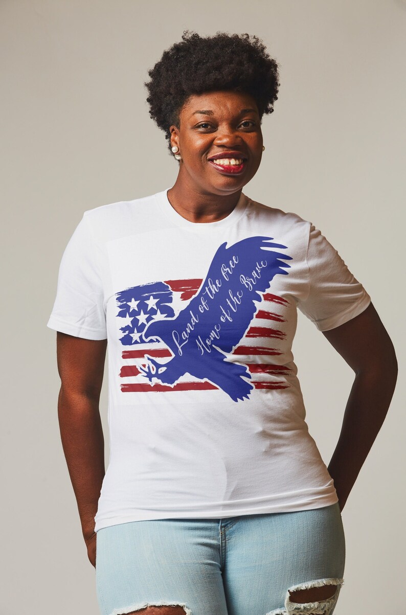 DIGITAL DOWNLOAD Svg, 4th of July Png, Red White and Blue, American ...