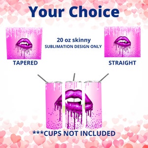 Glitter Melting Dripping Lips Sublimation Filebest 