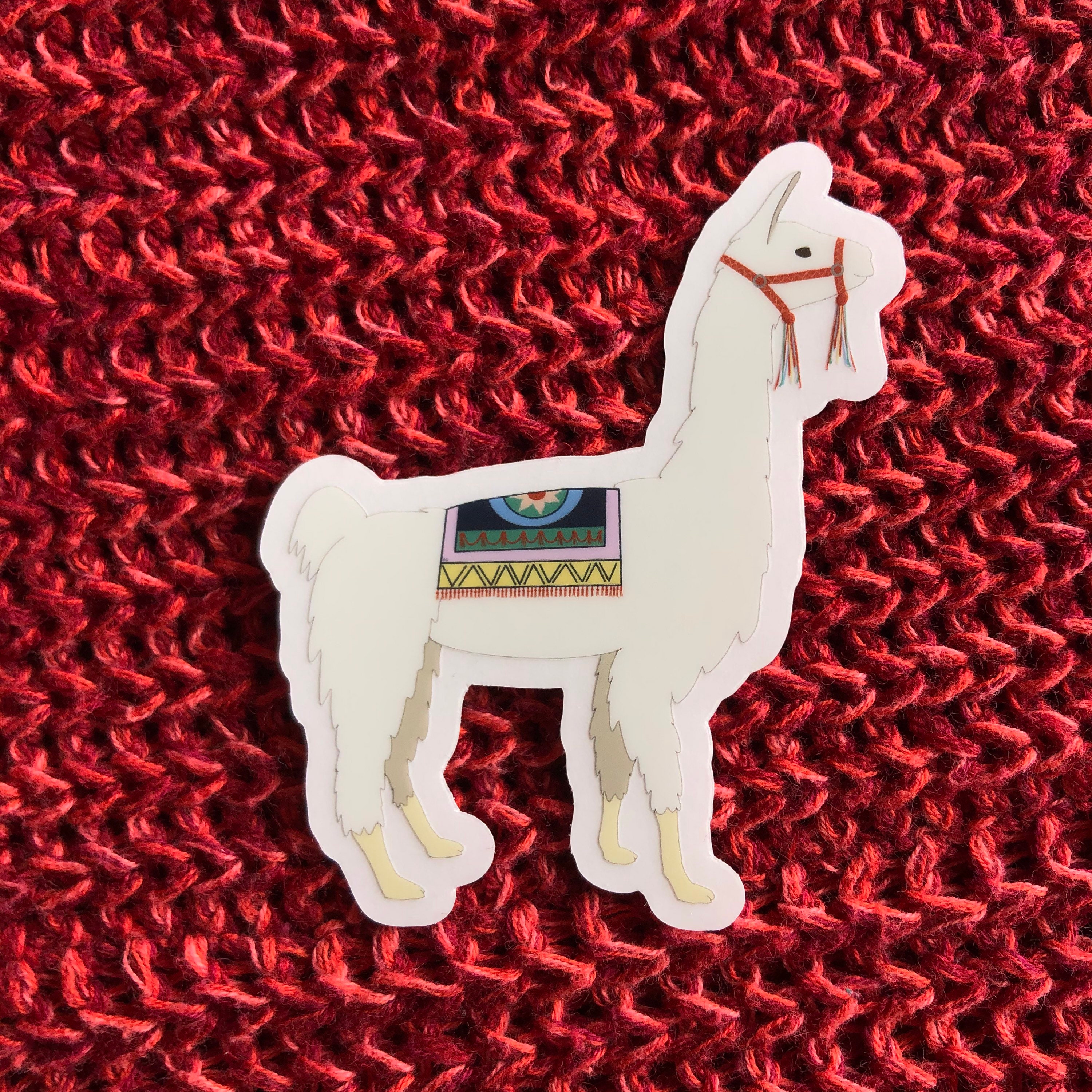 Llama or Alpaca Sticker for Waterbottle Laptop or Phone. Etsy