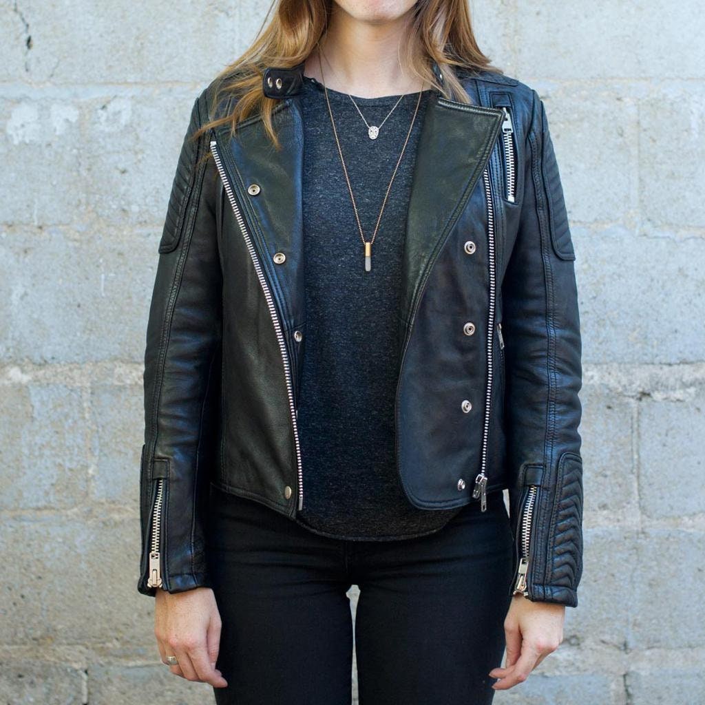 Ladies Leather Jacket Leather Jacket Ladies Biker Leather - Etsy