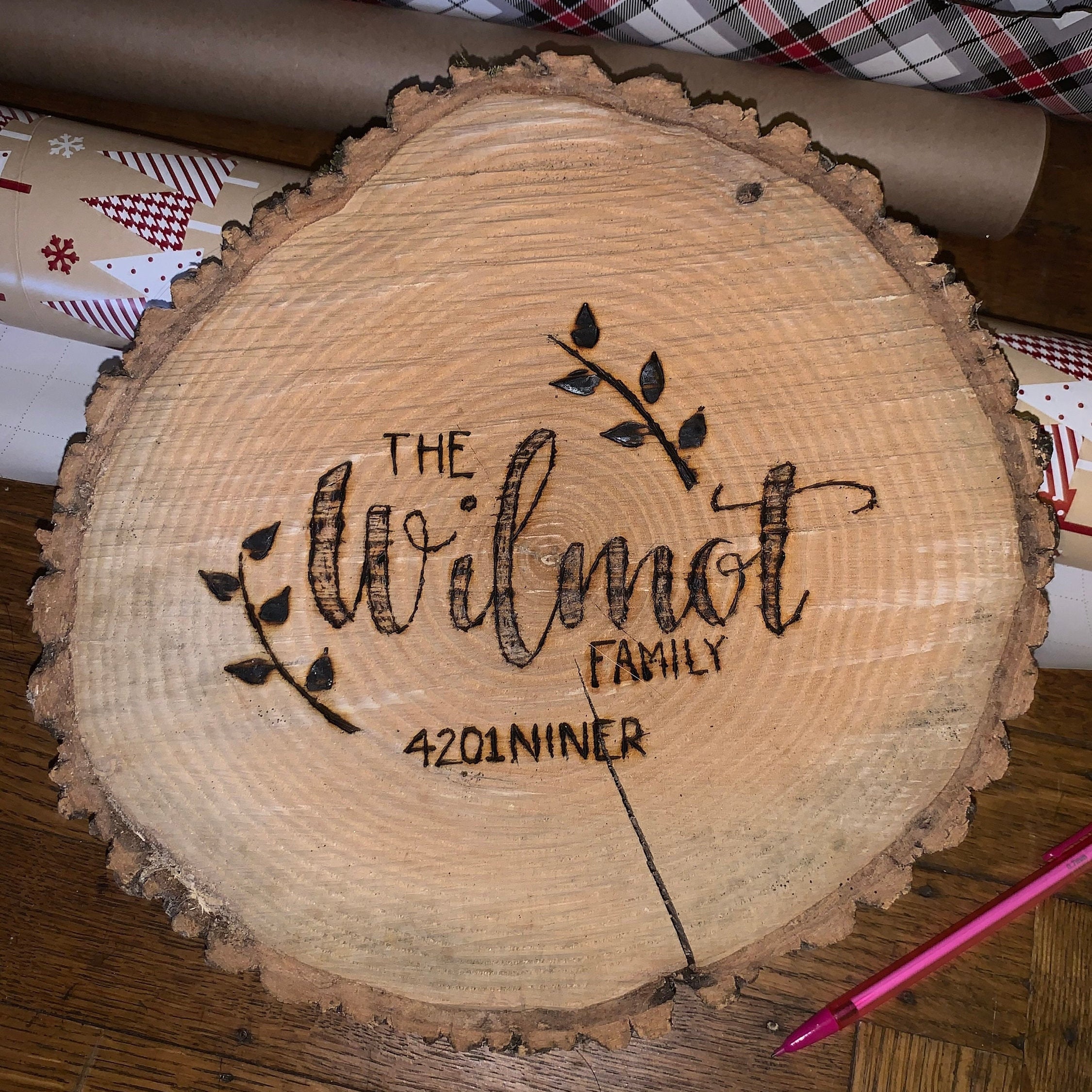 Custom Wood Burning Etsy