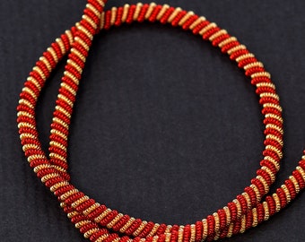 Fil de lingots français d’or pour la broderie de luneville, fournitures artisanales