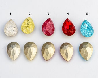Beautiful crystal stones 18x13 mm drop glass rhinestones, wedding decoration, diy rhinestones, jewelry making