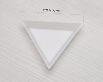 Bandeja para abalorios para clasificar cuentas, diamantes de imitación, cristales, herramientas de joyería, herramientas para abalorios