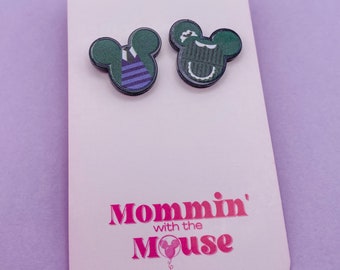 Ghost Host Mickey Studs