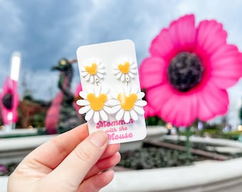 Mickey Flower Earrings | Flower and Garden Earrings