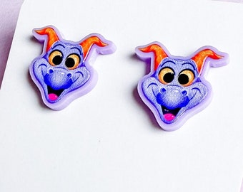 Figment Earring Studs | Epcot Earrings