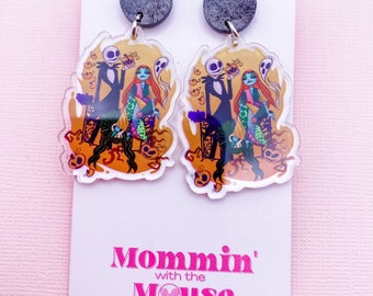 Nightmare Before Christmas Earrings | Momminwiththemouse X 1953Designs earrings