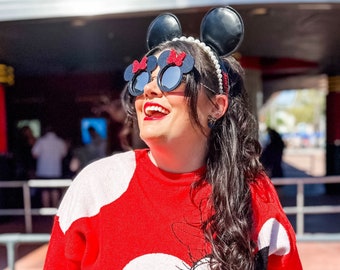 Gafas de sol clásicas con forma de Mickey para adultos