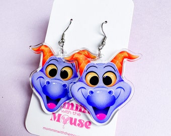 Figment Earrings | Epcot Earrings