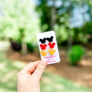 Mickey Mouse Dangle Earrings | Incredibles earrings