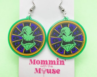 Oogie Boogie Earrings | Nightmare Before Christmas Earrings