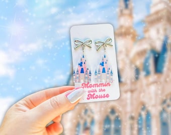 Cinderella Castle Earrings| Walt Disney World Castle Earrings