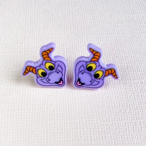 Figment Earring Studs | Epcot Earrings