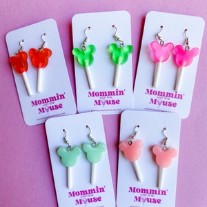 Mickey Lollipop Earrings