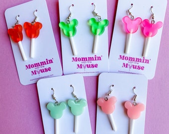 Mickey Lollipop Earrings