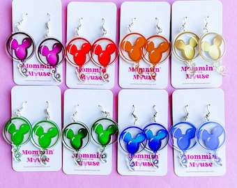 Mickey Balloon Earrings
