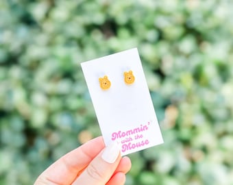 Winnie the Pooh Stud Earrings