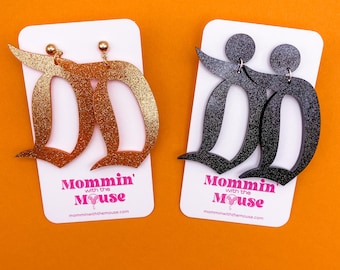 Glitter Disneyland Earrings