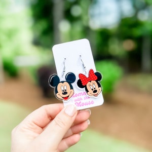 Mickey and Minnie Earrings