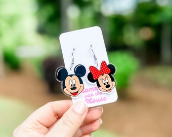 Mickey and Minnie Earrings