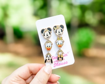 Safari Mickey & Friends Earrings | Sensational Six Animal Kingdom