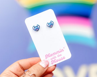 Stitch Stud Earrings