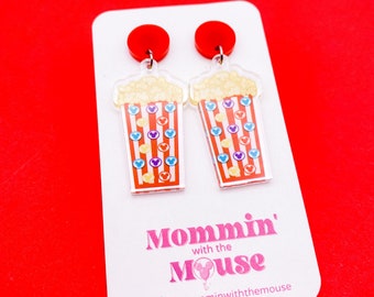 Disney Popcorn Earrings