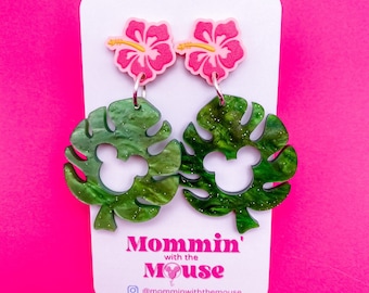 Aulani Disney Earrings| Polynesian Disney| Tropical Disney Earrings