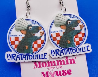 Ratatouille Earrings | Remy Earrings