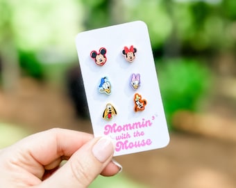 Mickey & Friends Mini Studs | Sensational Six Disney Studs