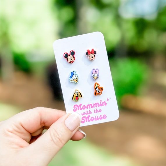 Mickey & Friends Mini Studs | Sensational Six Disney Studs