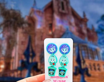 Call the Spirits Haunted Mansion Dangle Earrings