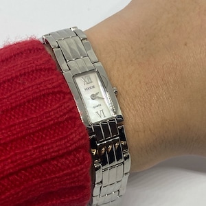 Vogue Quartz Woman Stainless Steel Watch Jewelry