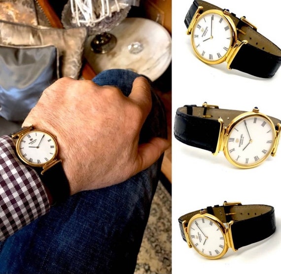 Reloj de 18k Oro Raymond Weil Cuarzo Swiss Made N.O.S Etsy Mexico