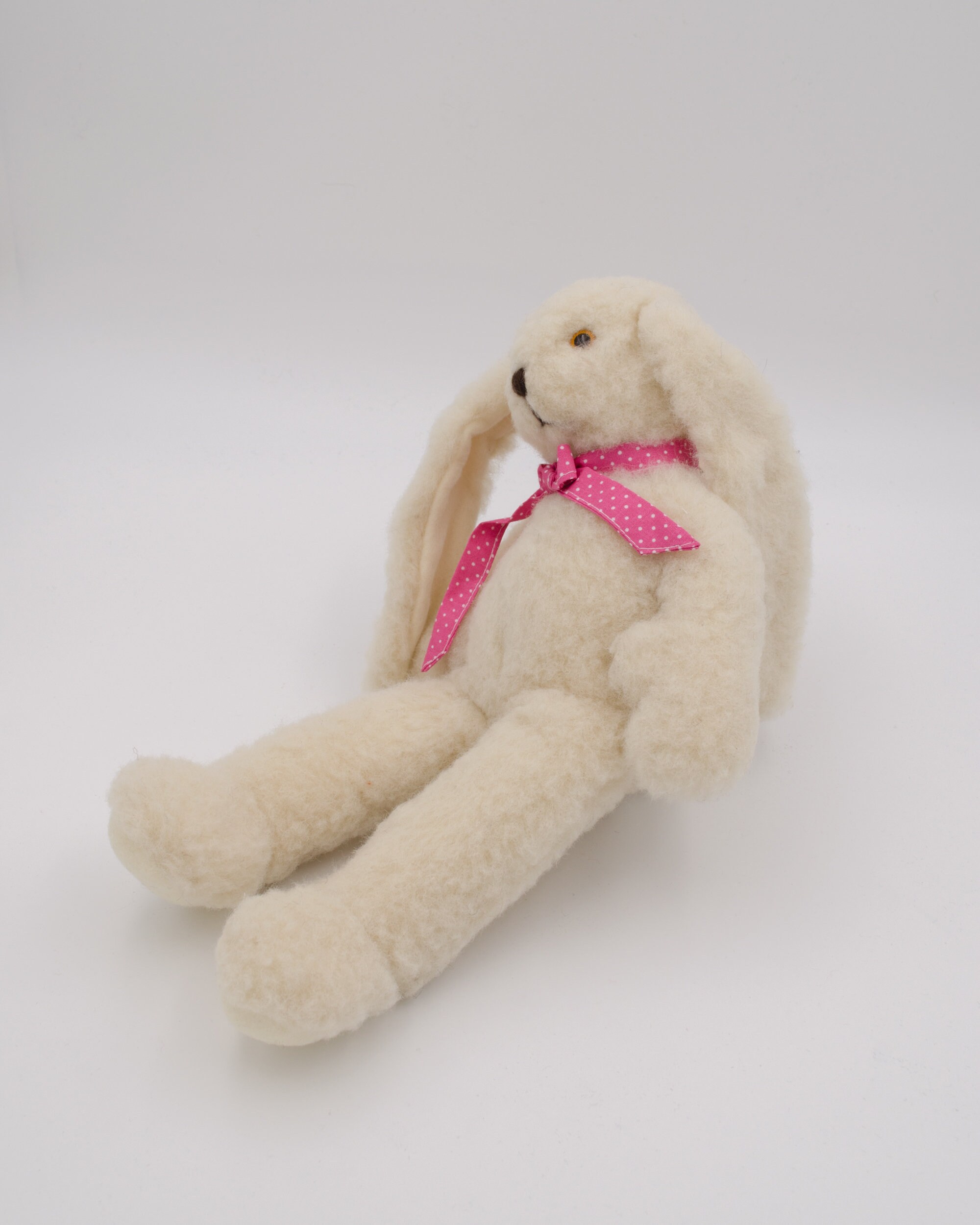 Wool Rabbit Rabbit Handmade Wool Bunny Rabbit Toy, Organic & Sustainable - Etsy