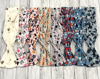 the Cat Lady knotted or double twist headbands