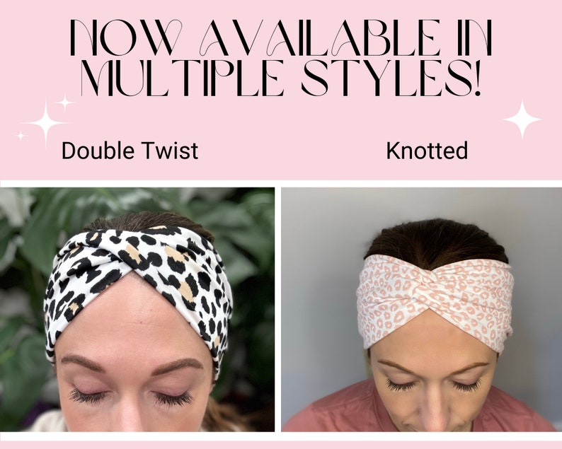 the Starbucks Coffee print double twist headbands image 8