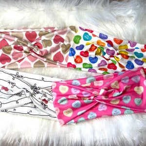 Diademas de corazones de caramelo para San Valentín