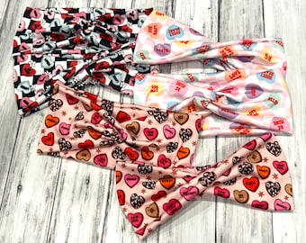the new Valentine's day candy heart headbands